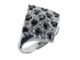 Кольцо, серебро 875 ,оникс, циркон 003 02 21sk-00143 2010 г инфо 8974w.
