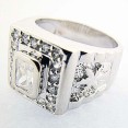Кольцо, серебро 925, циркон 001 02 21-01073 2009 г инфо 9280w.