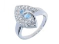 Кольцо, серебро 925, топаз,циркон 020 02 21sk-00279 2010 г инфо 9536w.