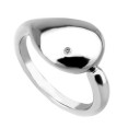 Кольцо из серебра с бриллиантом Hot diamonds DR085 2009 г инфо 9571w.