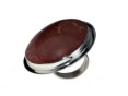 Кольцо, серебро 800, коралл 001 02 21-01789 2009 г инфо 9610w.