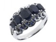 Кольцо, серебро 875, сапфир DC 003 02 21spk-00137 2010 г инфо 9754w.