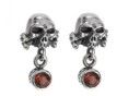 Серьги, серебро 925, гранат 035 01 21-03405 2010 г инфо 9975w.