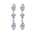 Серьги, серебро 925, циркон 005 01 21-03326 2010 г инфо 10012w.