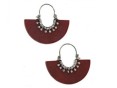 Серьги, серебро 925, коралл 010 01 21-02240 2010 г инфо 10036w.