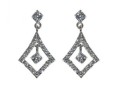 Серьги, серебро 925, циркон 019 01 21-02893 2010 г инфо 10065w.