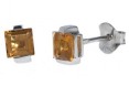 Серьги, серебро 925, цитрин 002 01 21-03104 2010 г инфо 10106w.