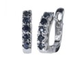Серьги, серебро 925, сапфир DC 003 01 21sk-00055 2010 г инфо 10174w.