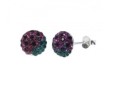 Серьги, серебро 925, кристалл Сваровски 018 01 21-02672 2010 г инфо 10335w.