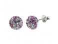 Серьги, серебро 925, кристалл Сваровски 018 01 21-02707 2010 г инфо 10342w.