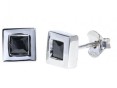 Серьги, серебро 925, оникс 002 01 21-03059 2010 г инфо 10353w.