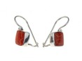 Серьги, серебро 925, коралл 010 01 21-01954 2009 г инфо 10410w.