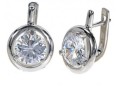 Серьги, серебро 925, кварц 002 01 21sk-00319 2010 г инфо 10427w.