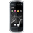 Nokia 5800 XpressMusic Navi+WH-700, Gun Black Мобильный телефон Nokia; Венгрия 2010 г инфо 4033o.